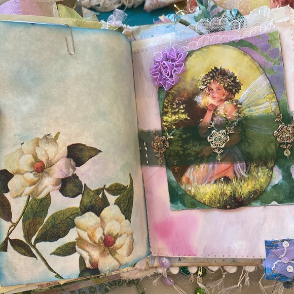 Fairy Hard Cover Junk Journal - Picture 8 of 10